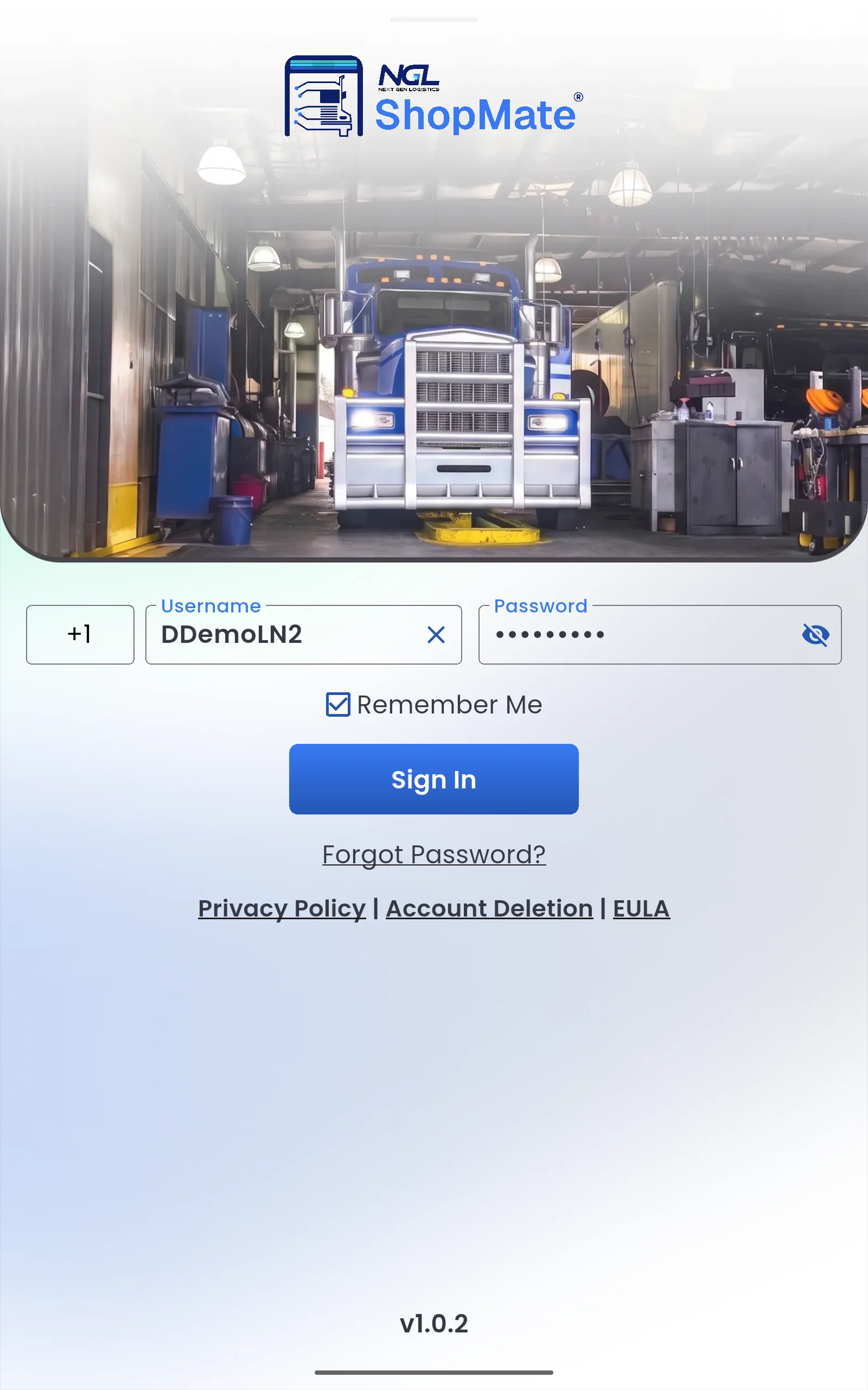 NGL ShopMate® screenshot